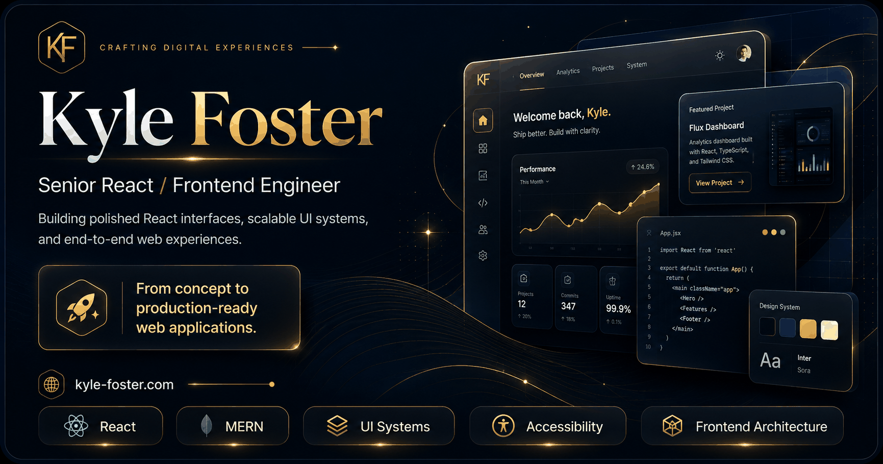 Kyle Foster | Senior React Frontend Engineer